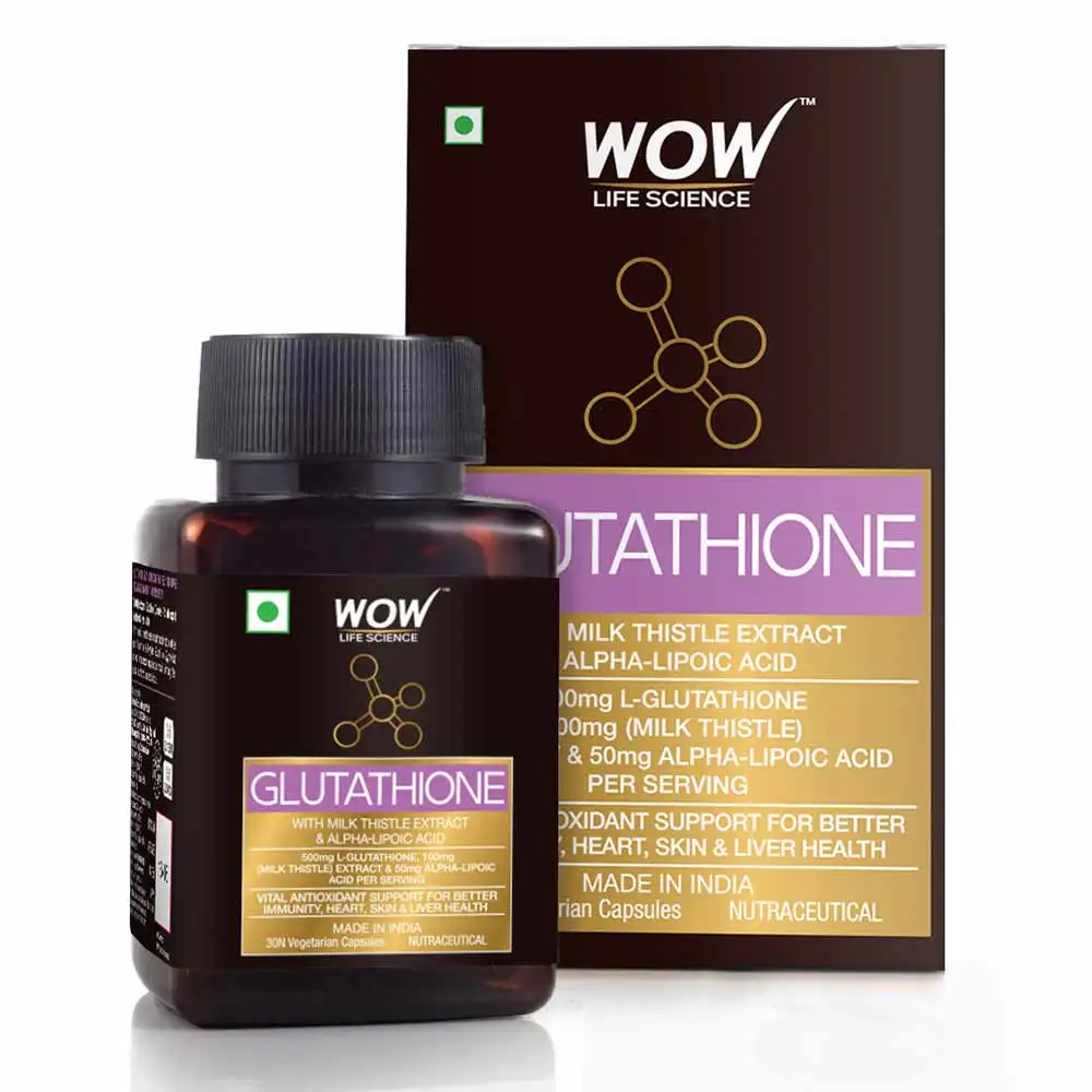 Wow Life Science Glutathione,  30 veggie capsule(s)