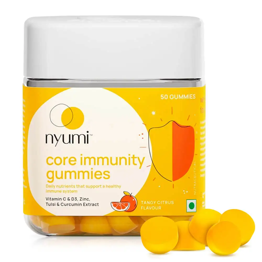 Nyumi Core Immunity,  50 gummies  Tangy Citrus