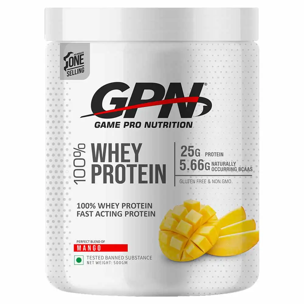 Gamepro Nutrition 100% Whey Protein,  1.1 lb  Mango