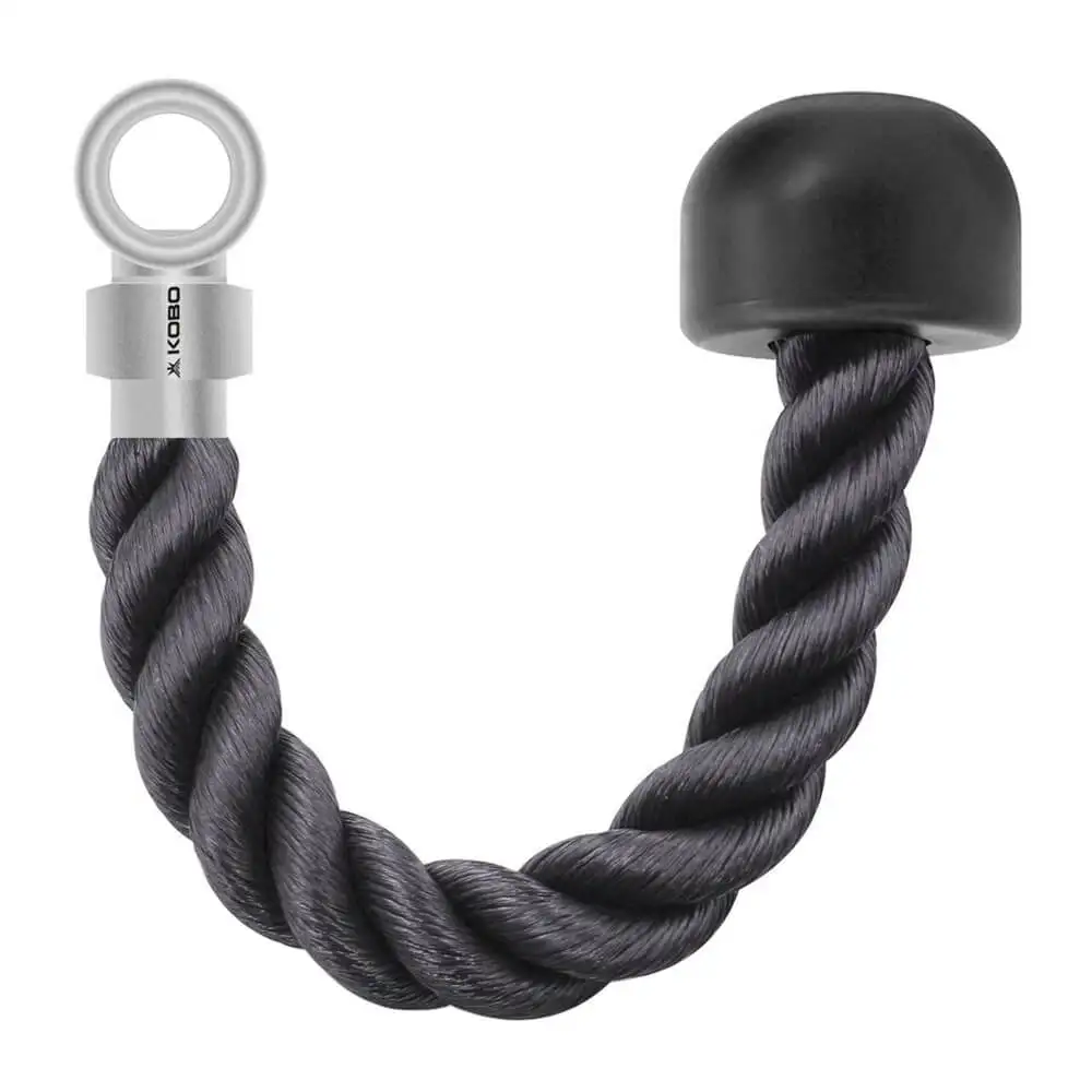 KOBO Tricep Rope Single Grip,  Black