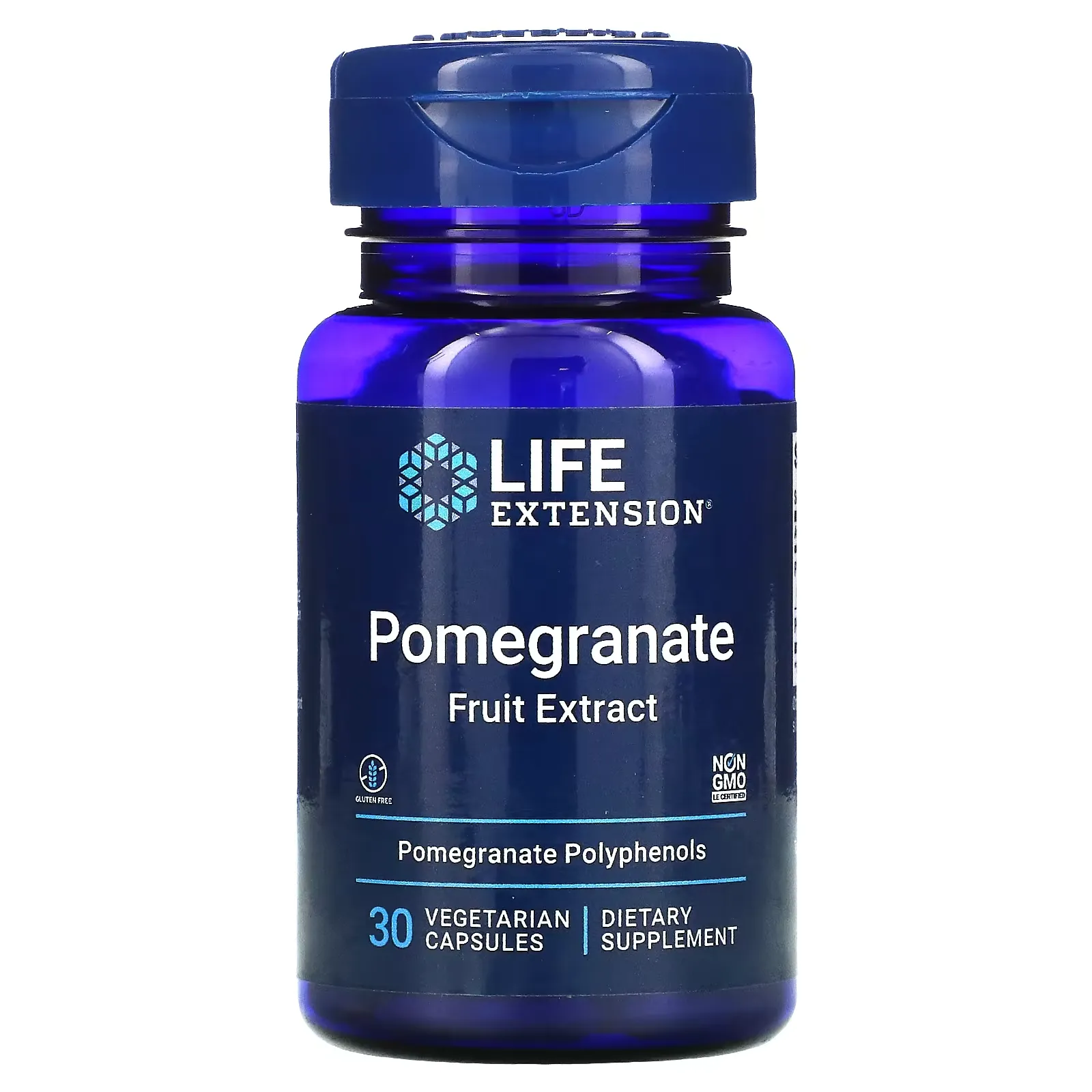 Pomegranate Fruit Extract, 30 Vegetarian Capsules