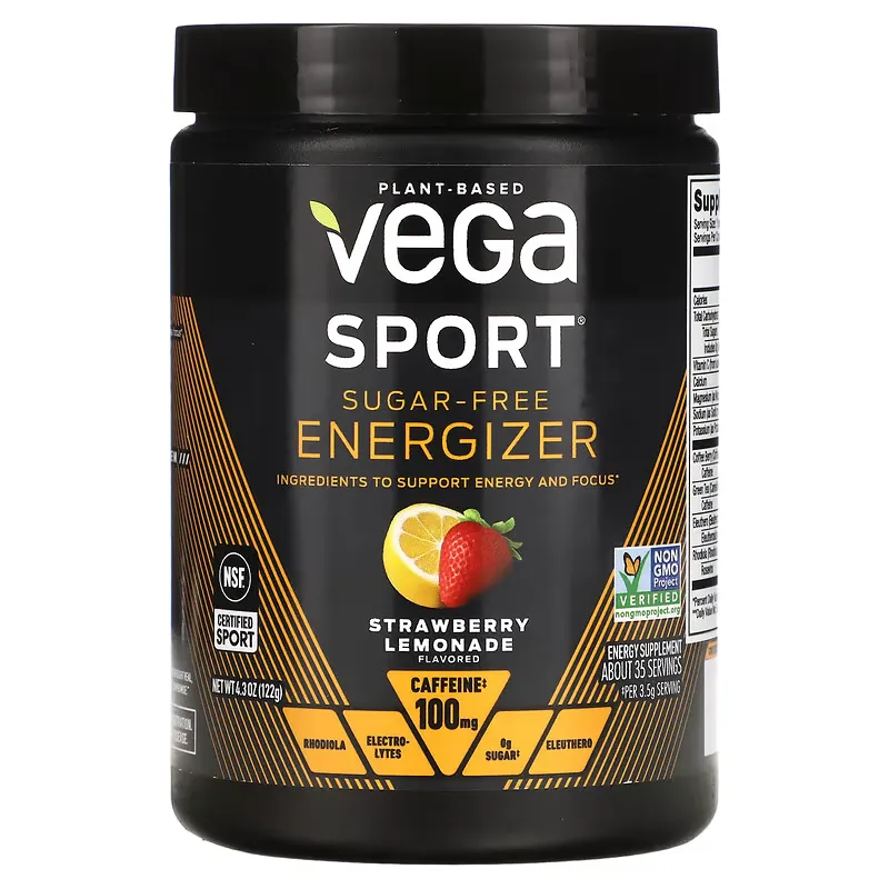 Sport, Sugar-Free Energizer, Strawberry Lemonade, 4.3 oz (122 g)