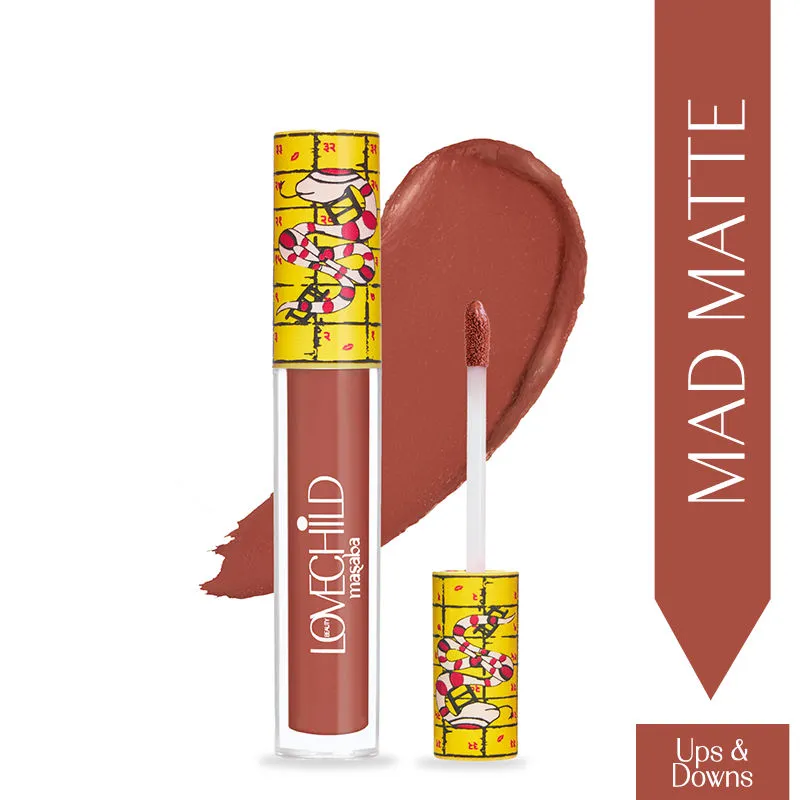 LoveChild Masaba - Game On! Mad-Matte Liquid Lipstick - 02 Ups & Downs