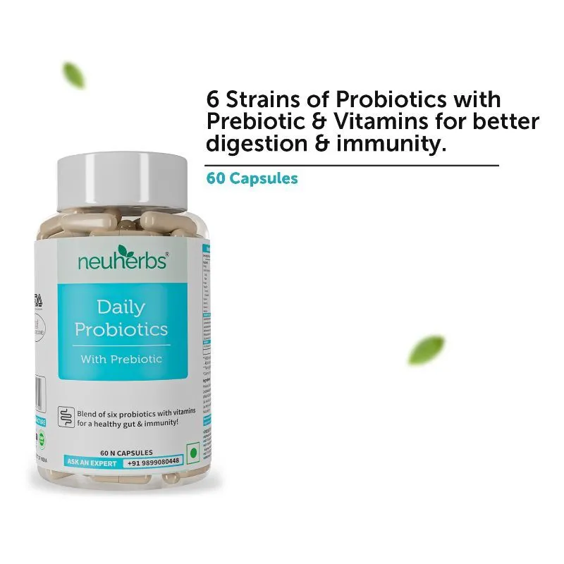 Neuherbs Daily Probiotics Capsules