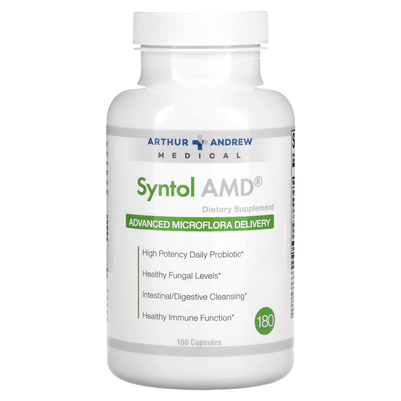 Syntol AMD, Advanced Microflora Delivery, 180 Capsules