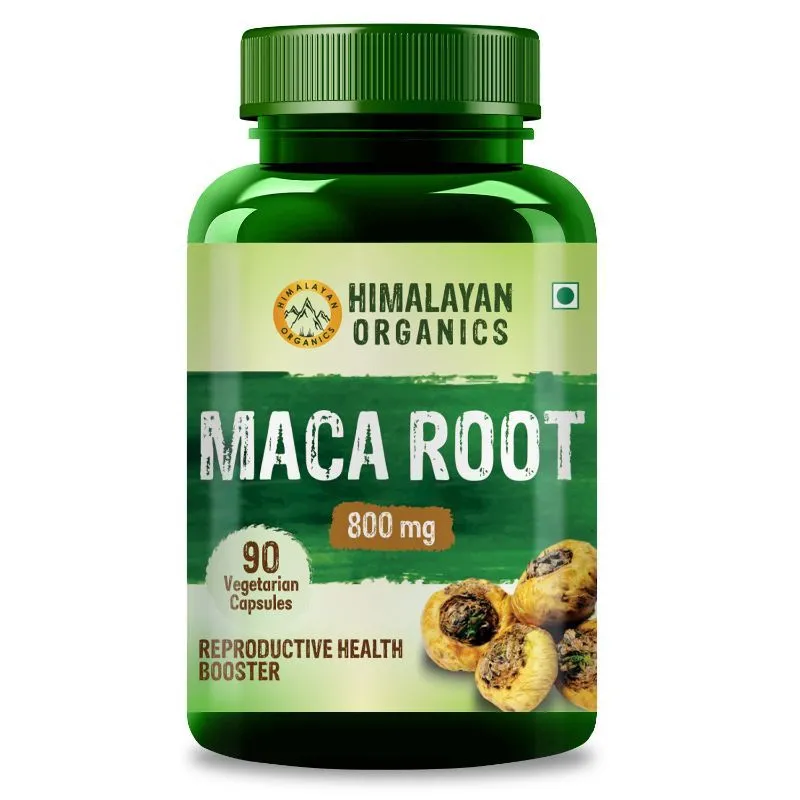 Himalayan Organics Maca Root Extract 90 Veg Capsules