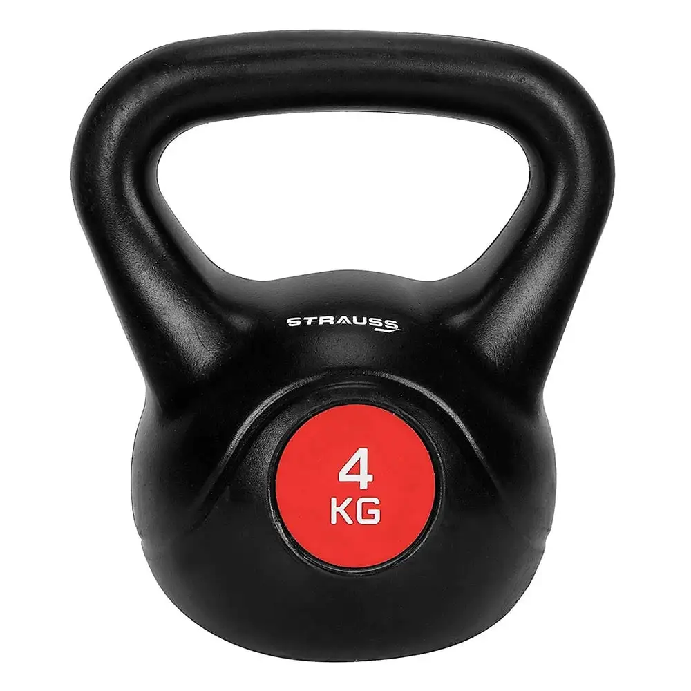 Strauss Kettlebell,  Black  4 kg