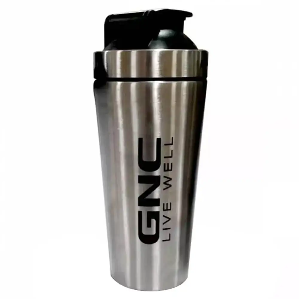 GNC Strong Steel Shaker,  Silver  500 ml