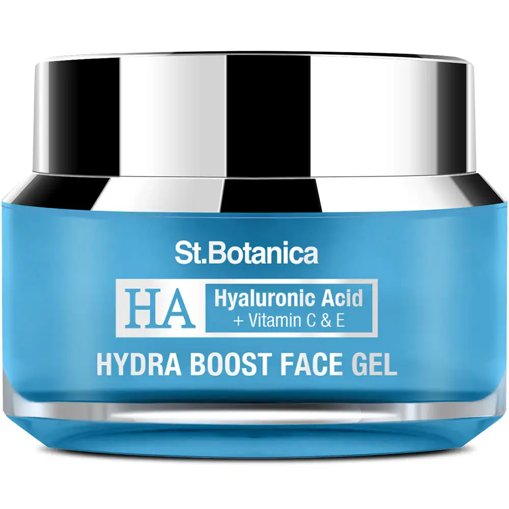 St.Botanica Hyaluronic Acid Hydra Boost Face Gel,  50 g  for All Skin Types