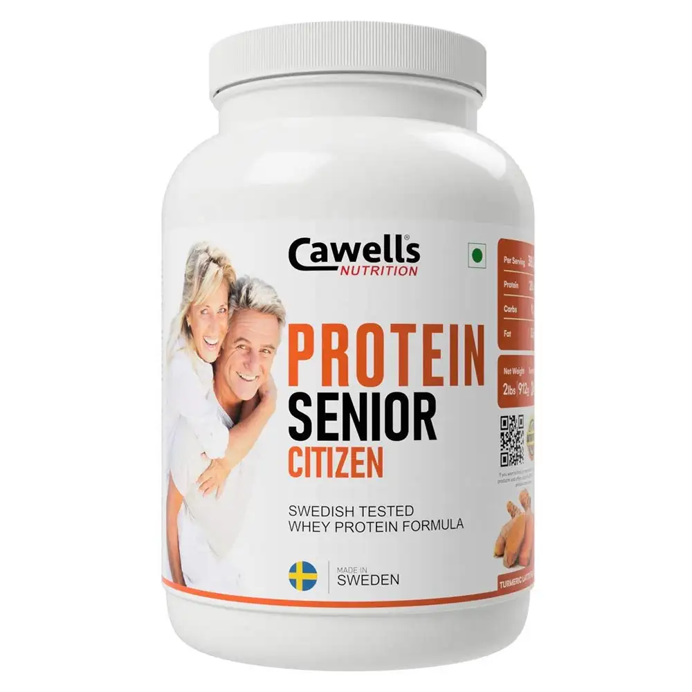 Cawells Nutrition Protein Senior Citizen,  Turmeric Latte  2.01 lb