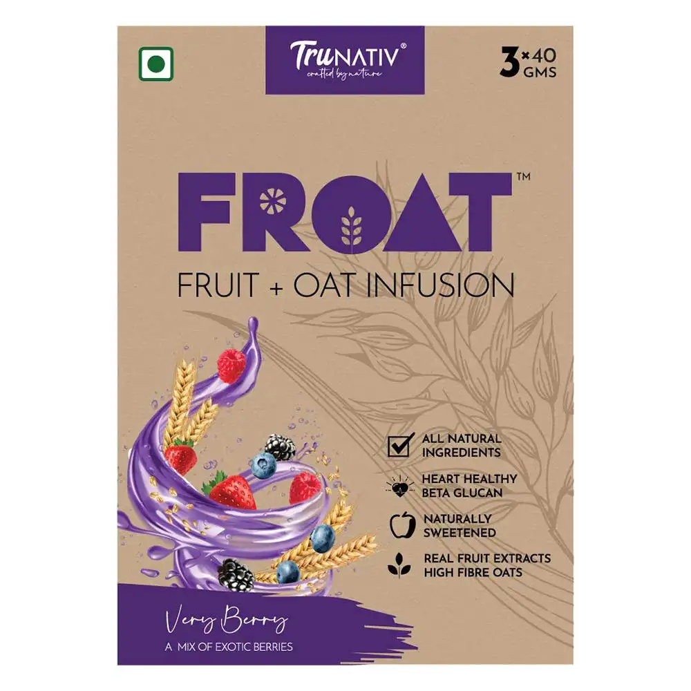 TruNativ Froat Fruit+Oat Infusion,  Very Berry  120 g