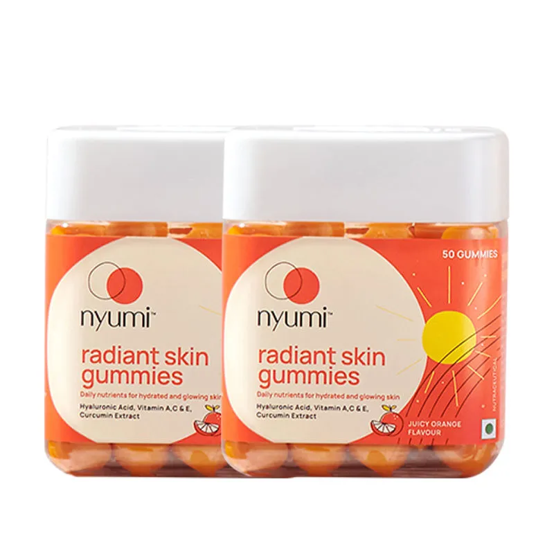 Nyumi Radiant Skin Gummies - Pack Of 2