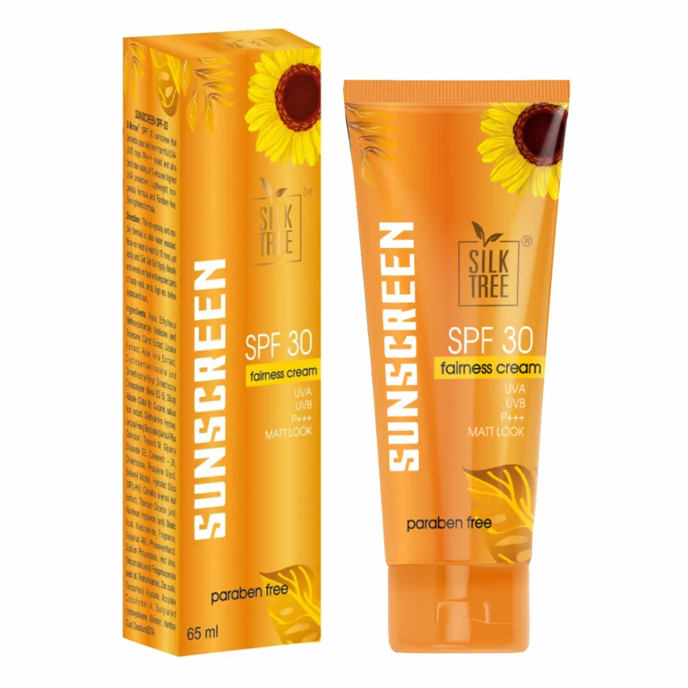 SilkTree Sunscreen SPF 30 Cream