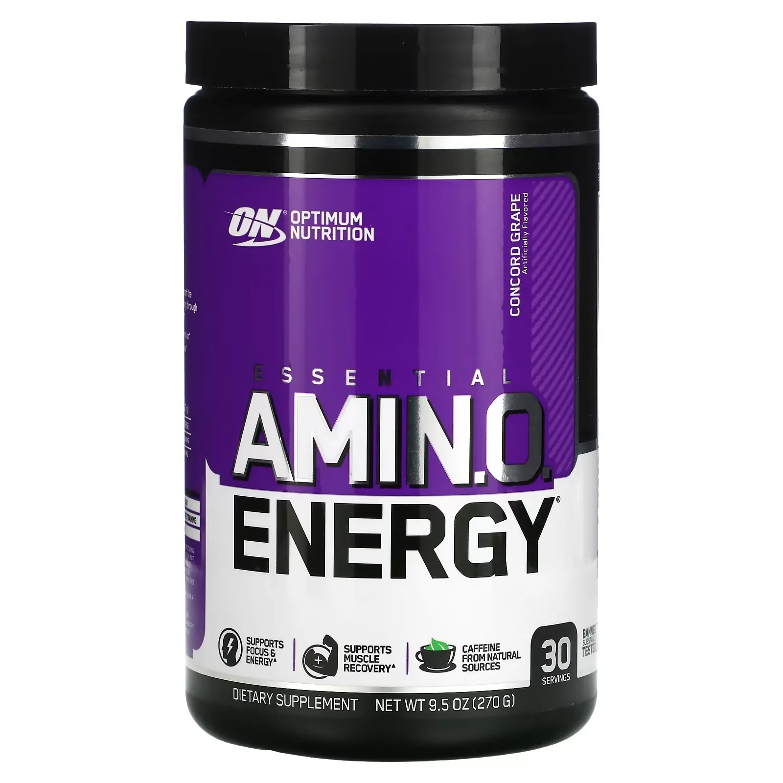 ESSENTIAL AMIN.O. ENERGY, Concord Grape, 9.5 oz (270 g)