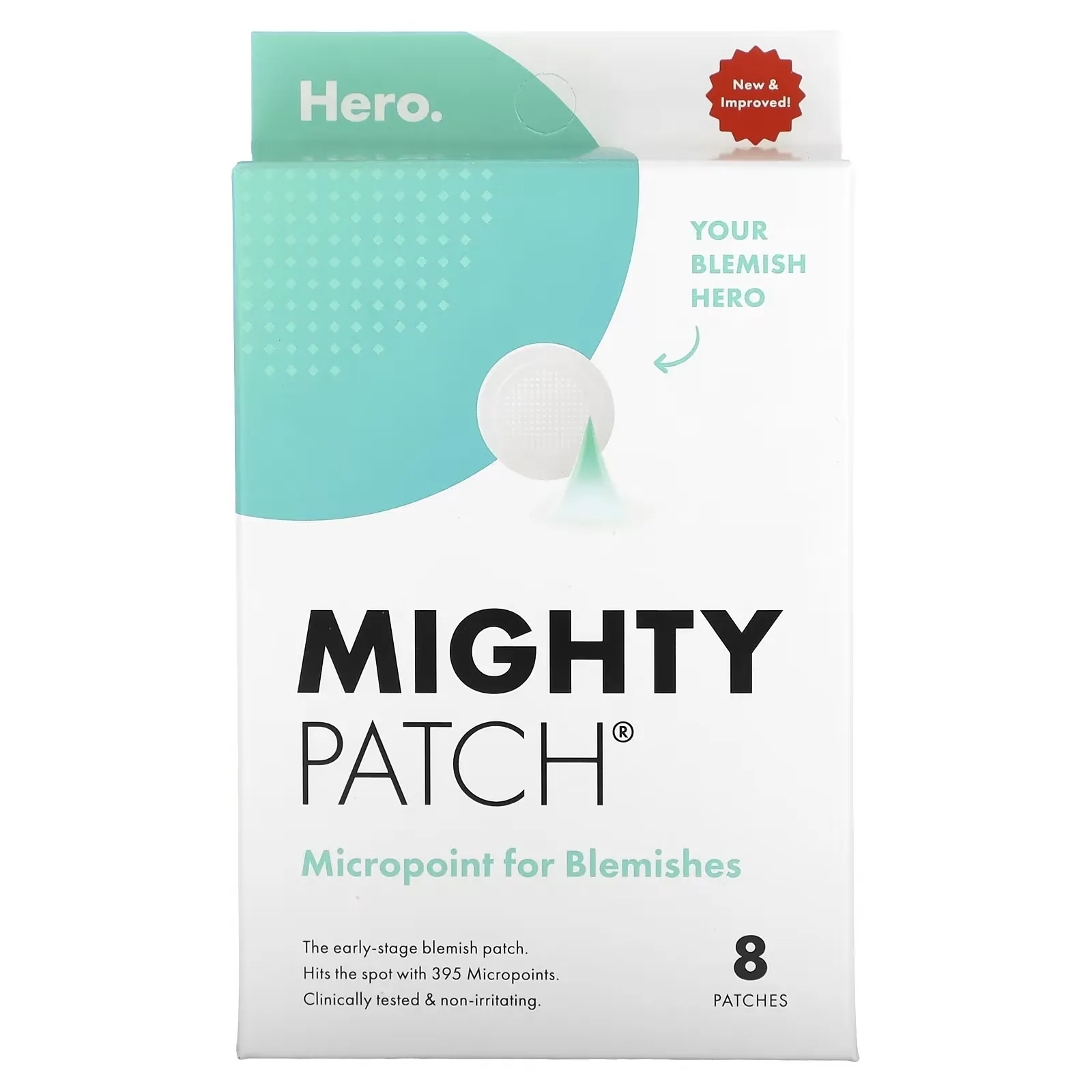 Mighty Patch, Micropoint For Blemishes, 8 Patches