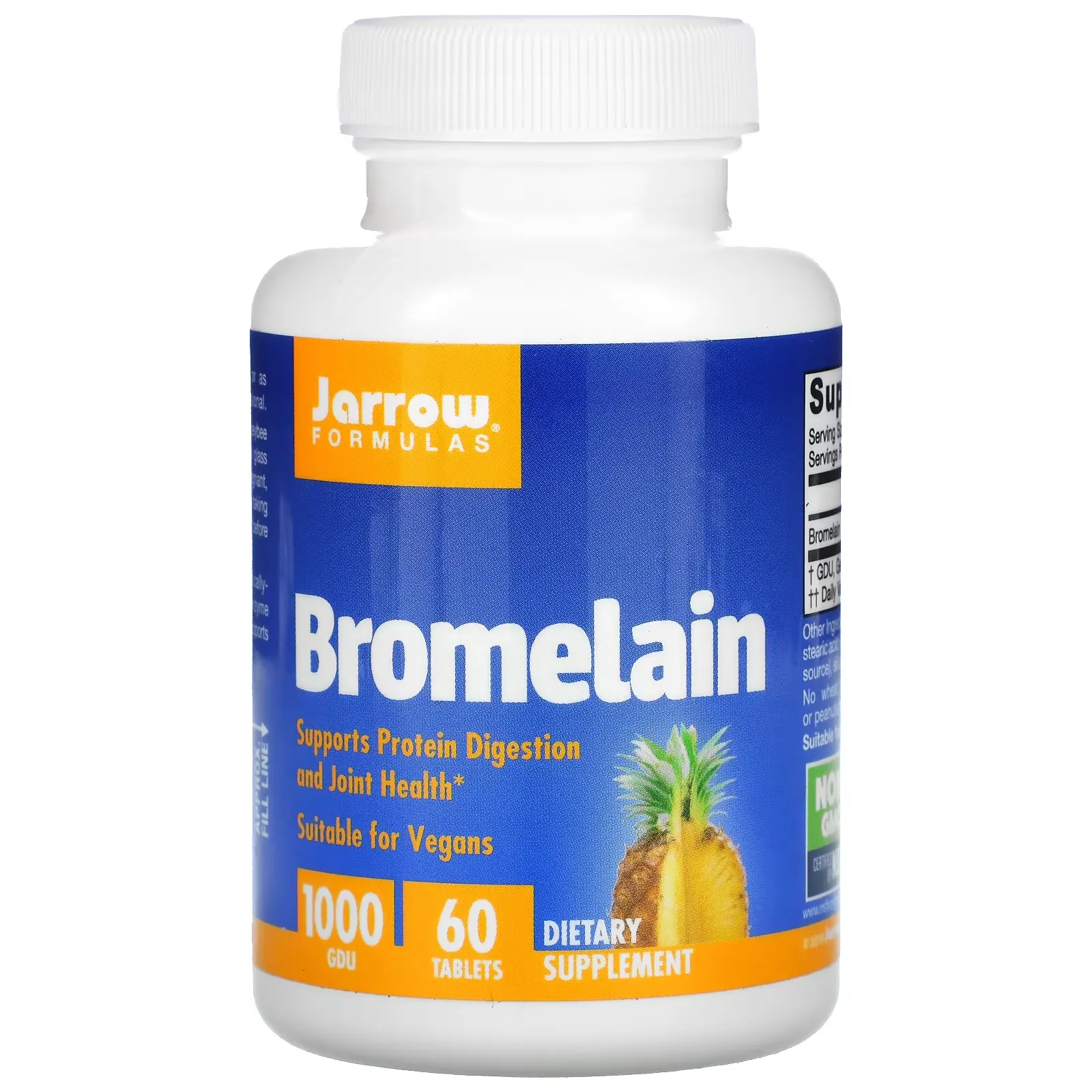 Bromelain, 1,000 GDU, 60 Tablets