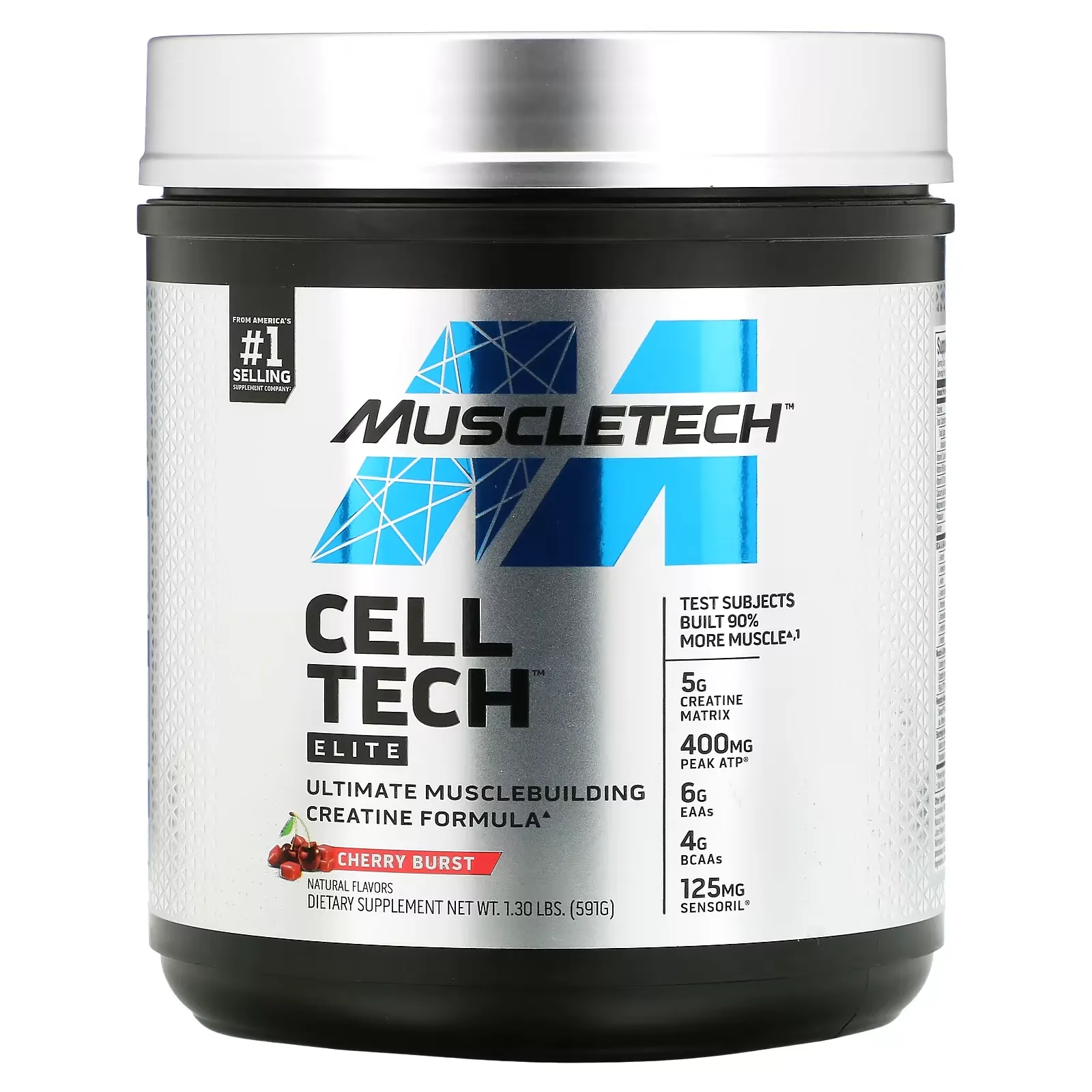 Cell Tech, Elite, Cherry Burst,  1.3 lbs, (591 g)