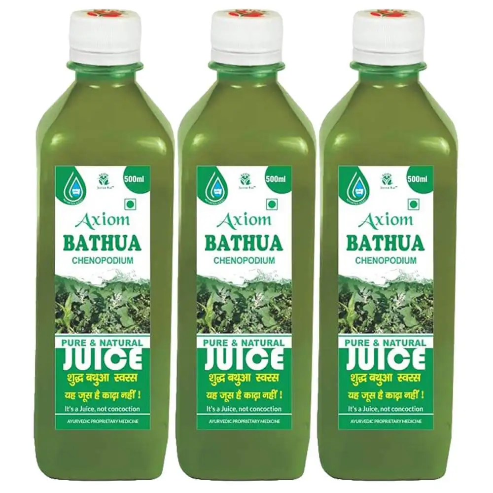 Jeevan Ras Bathua Juice,  Unflavoured Pack of 3  0.5 L