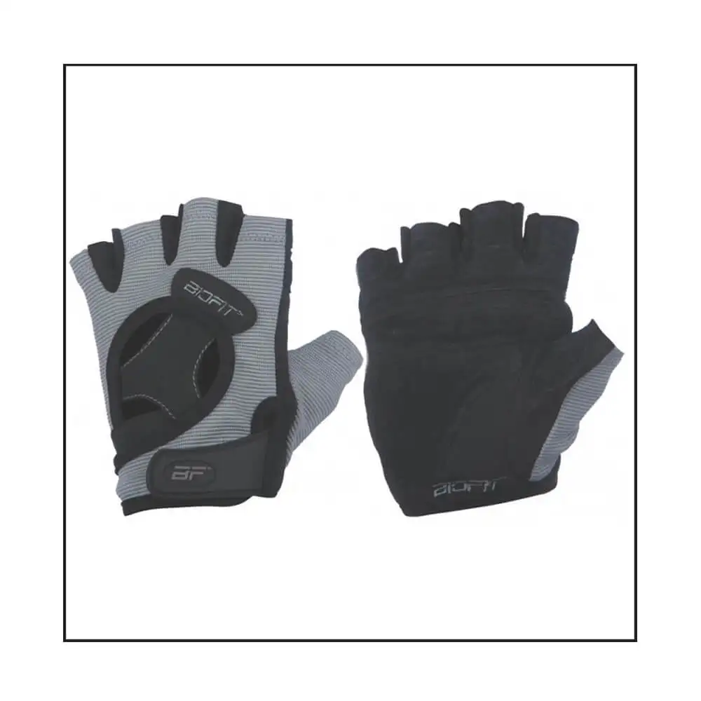 Biofit Classic Gloves Womens (1100),  Gray & Black  Medium