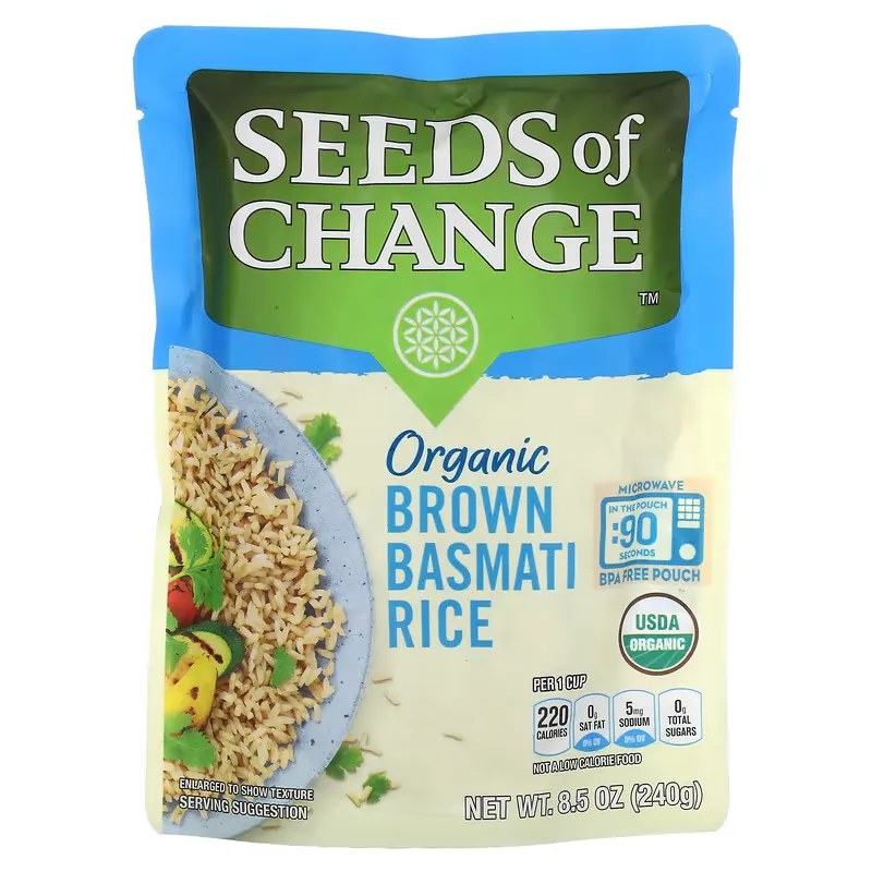 Organic, Brown Basmati Rice, 8.5 oz (240 g)