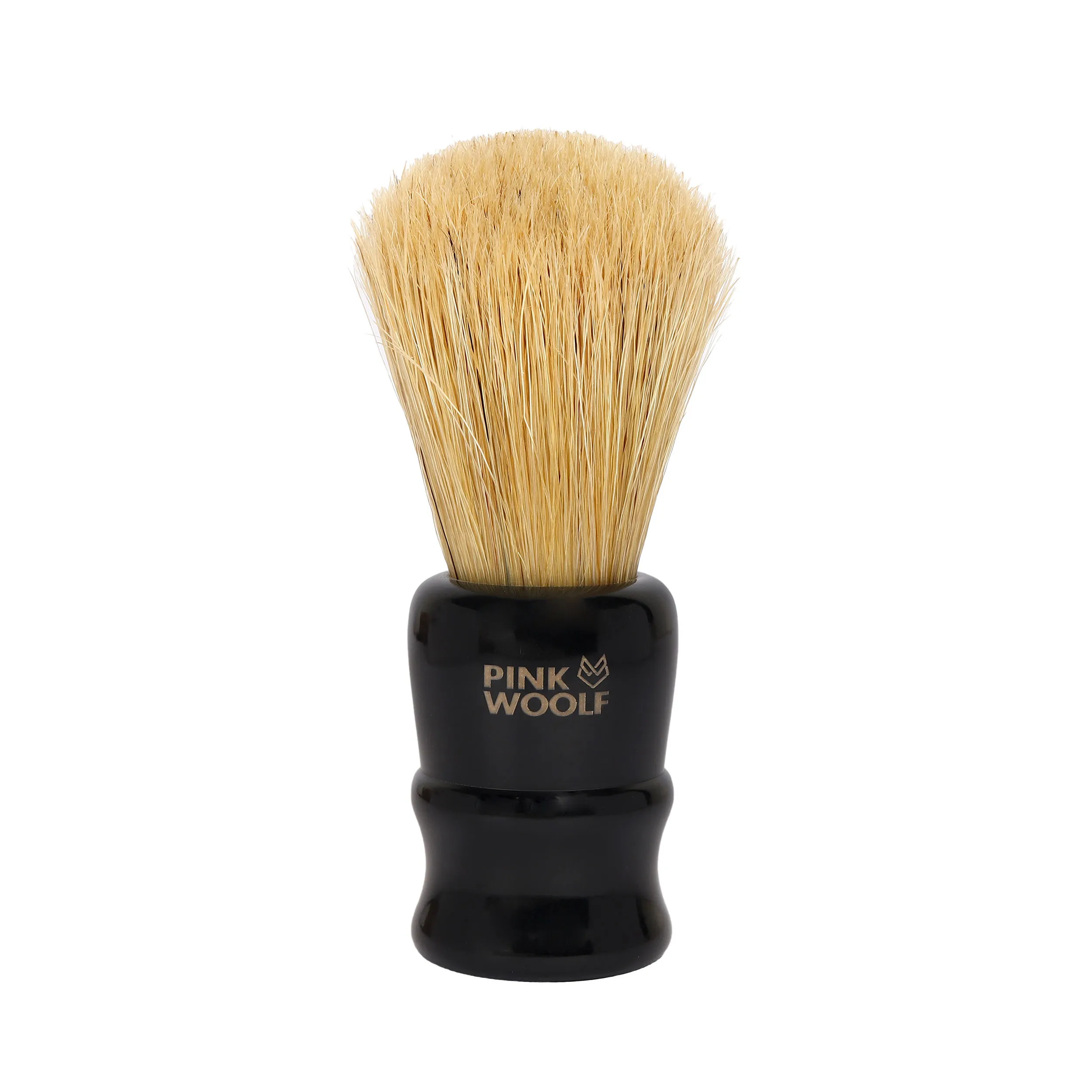 Pink Woolf Natural Bristles (25mm Knot) Shaving Brush