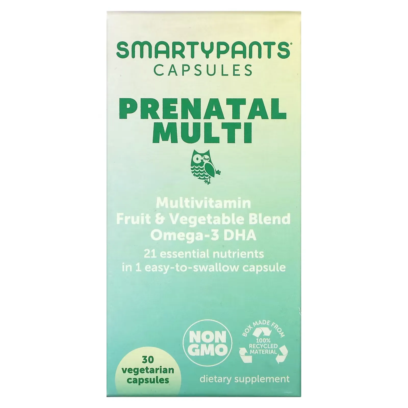 Prenatal Multi, 30 Vegetarian Capsules