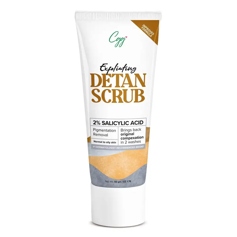 CGG Cosmetics Exfoliating Detan Scrub,  50 g  Normal to Oily Skin