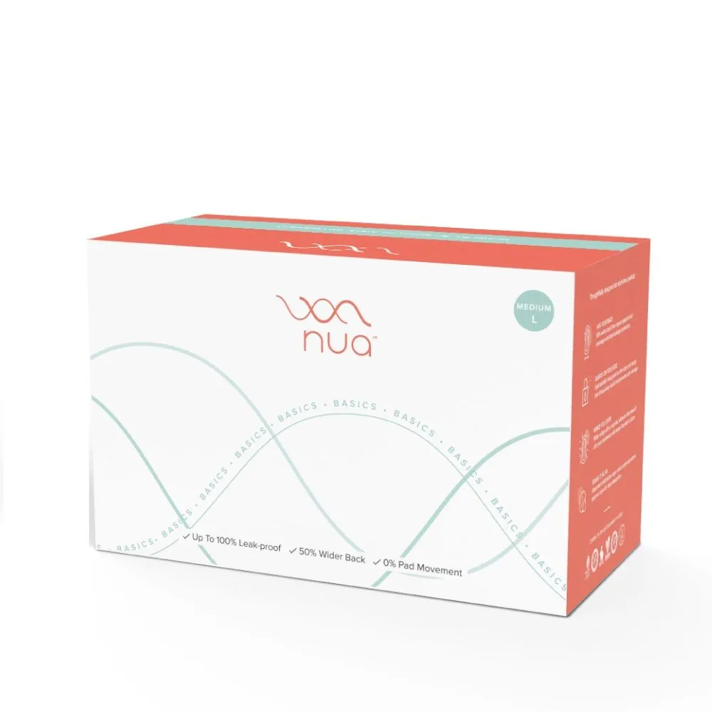 Nua Ultra Thin Sanitary Pads for Women - Medium L