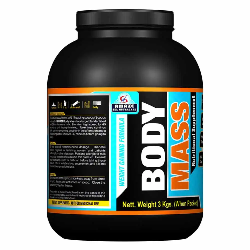 Amaze Body Mass,  6.6 lb  Vanilla