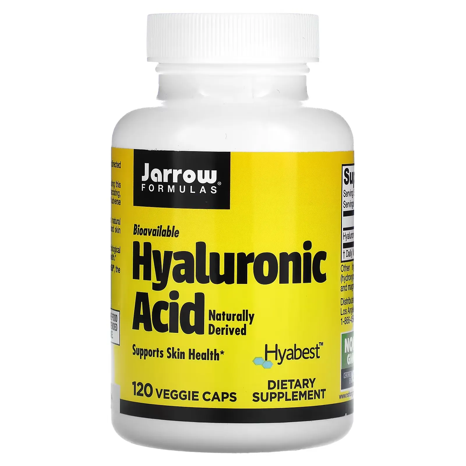 Hyaluronic Acid, 120 Veggie Caps