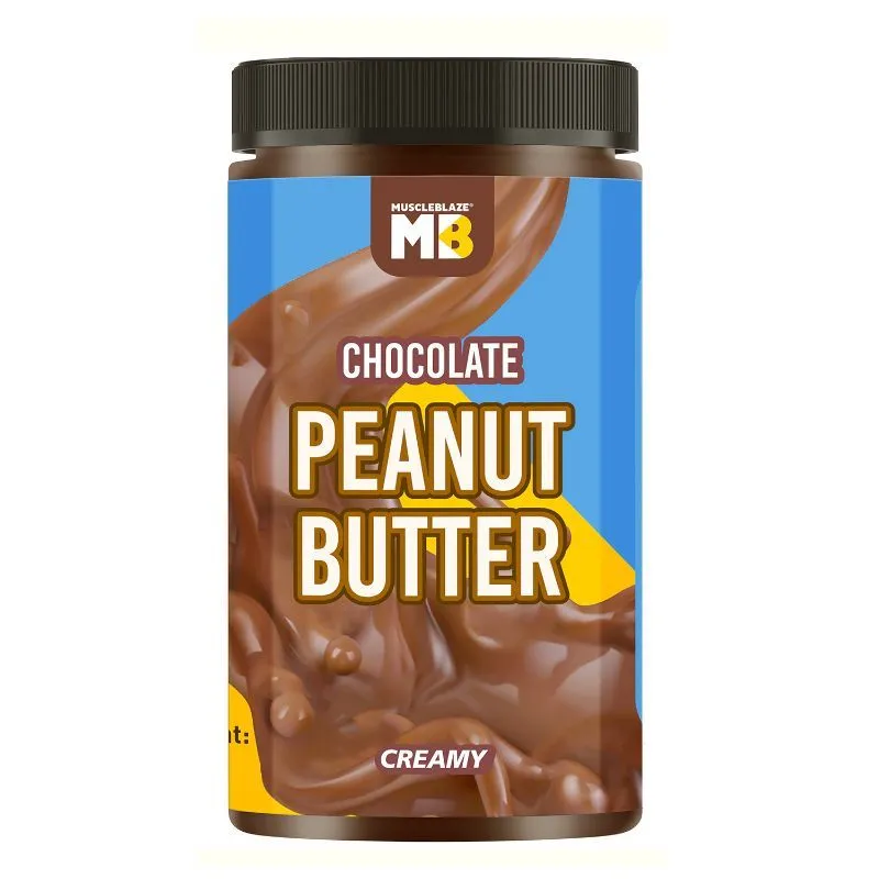 MuscleBlaze Chocolate Peanut Butter - Creamy