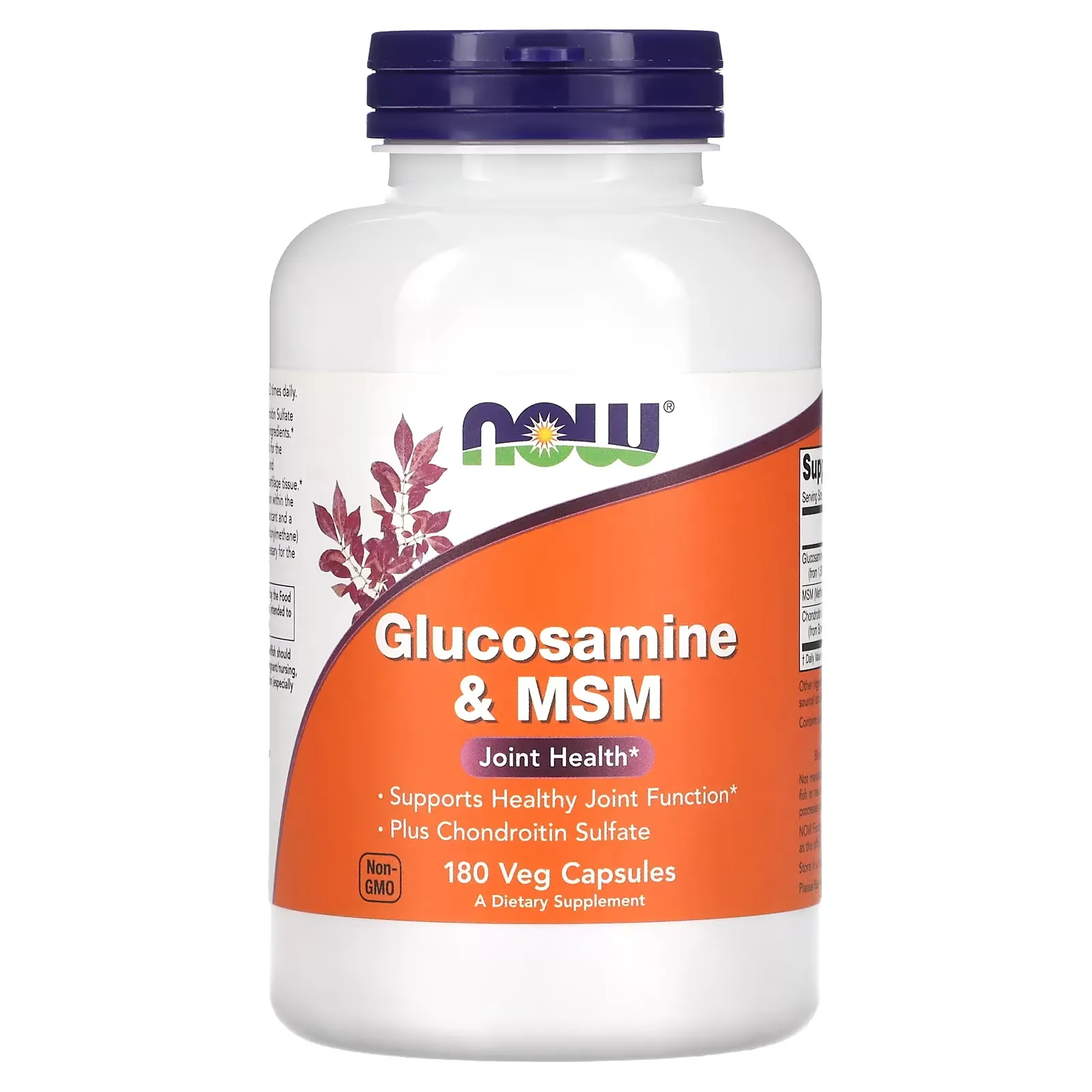 Glucosamine & MSM, 180 Veg Capsules