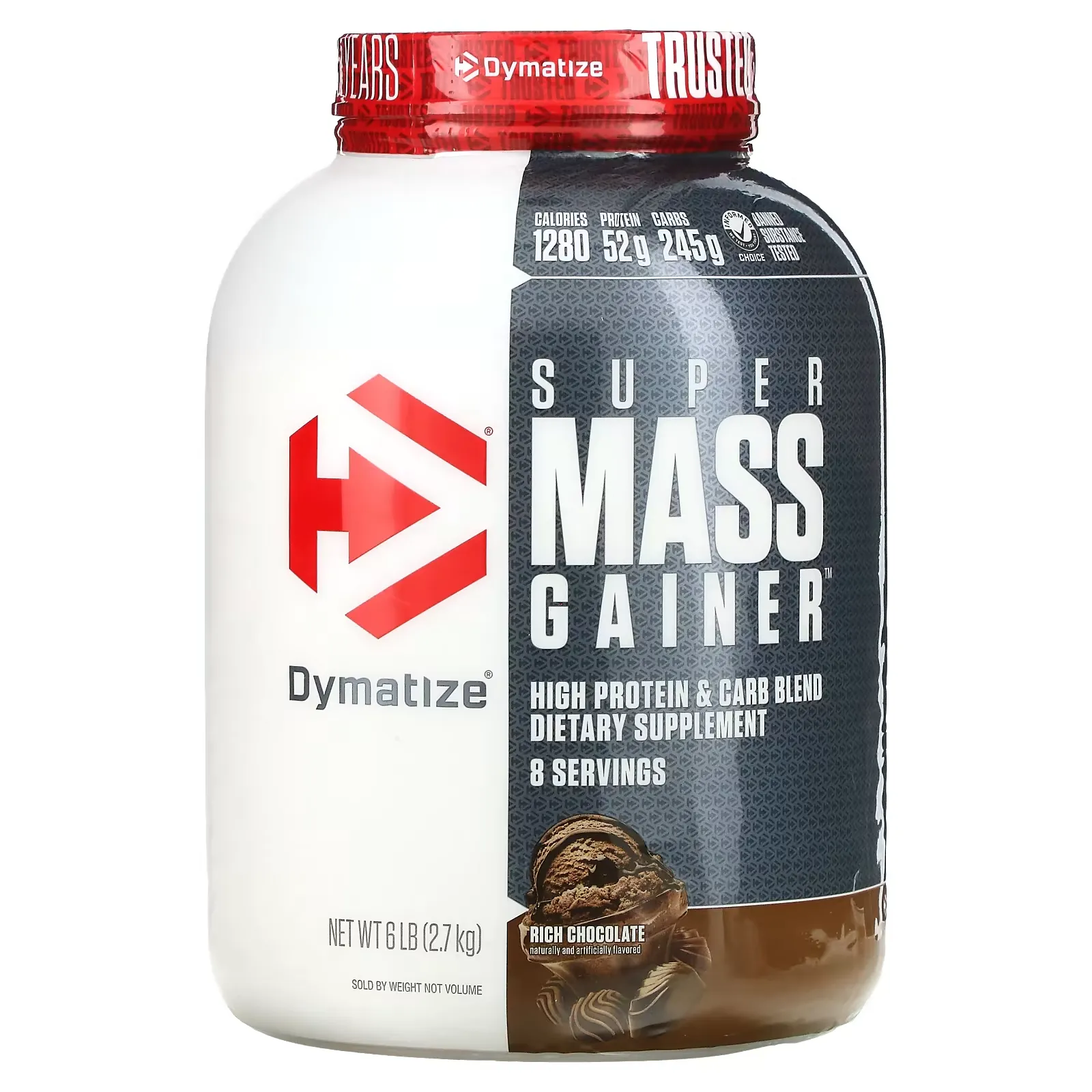 Super Mass Gainer, Rich Chocolate, 6 lb (2.7 kg)