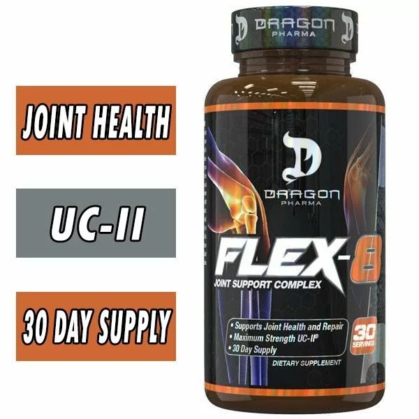 Dragon Pharma Flex 8 - 30 Capsules - Joint Support