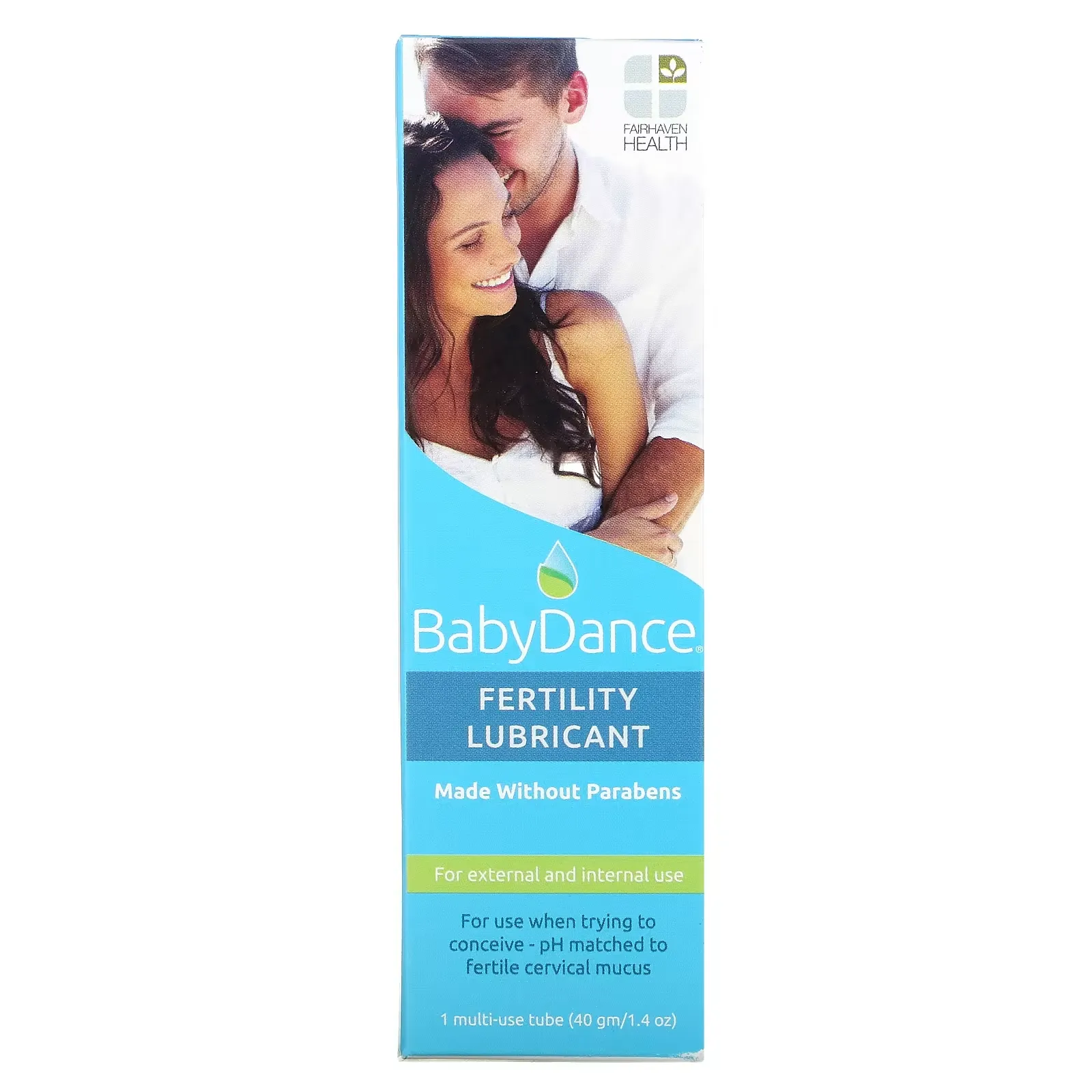 Baby Dance, Fertility Lubricant, 1 Multi-Use Tube, 1.4 oz (40 g)