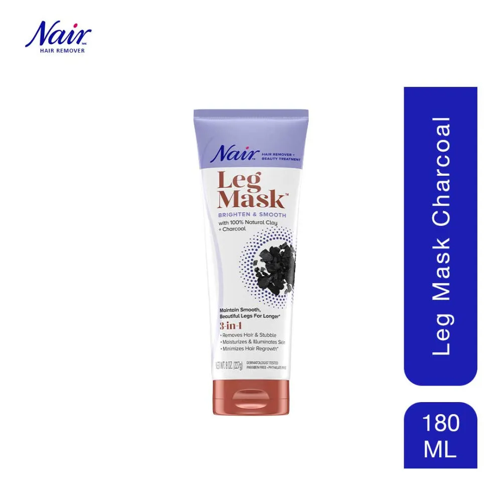 Nair Leg Mask Charcoal Hair Removal Cream