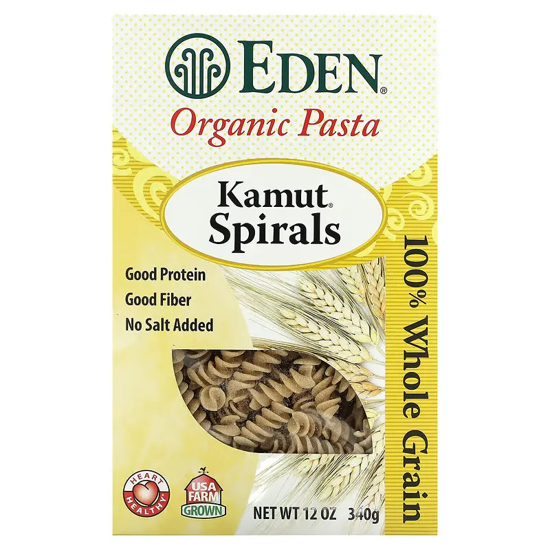 Organic Pasta, Kamut Spirals, 12 oz (340 g)