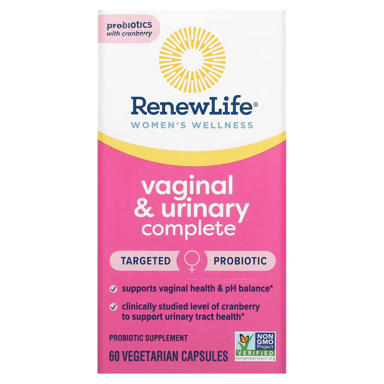 Women's Wellness, Vaginal & Urinary Complete, 60 Vegetarian Capsules