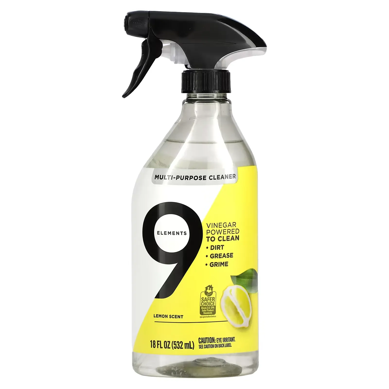 Multi-Purpose Cleaner, Lemon, 18 fl oz (532 ml)