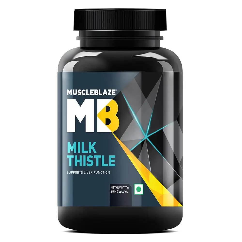 MuscleBlaze Milk Thistle,  60 capsules