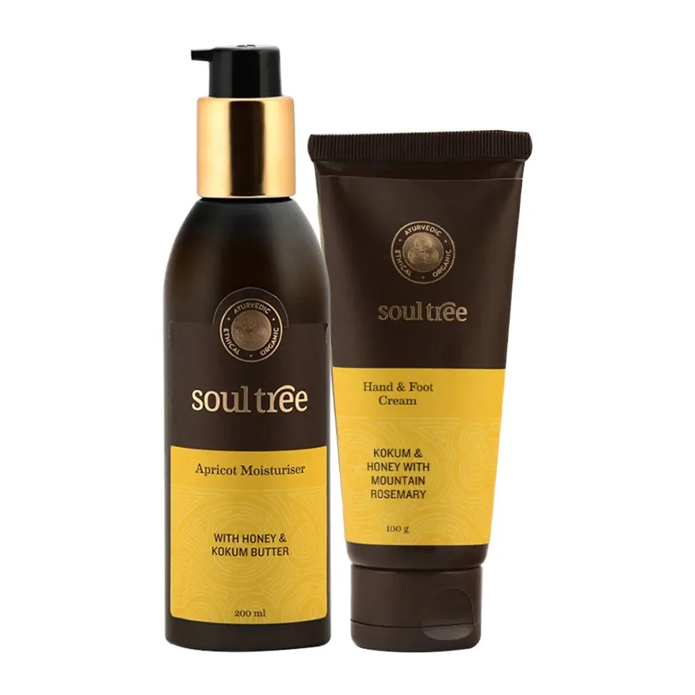 SoulTree Hand and Foot Cream & Anti Wrinkle Cream Set