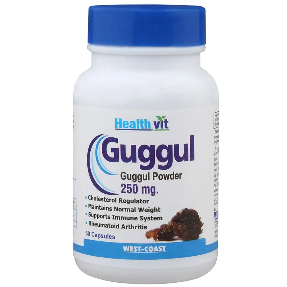 Healthvit Guggul powder (250mg),  60 capsules