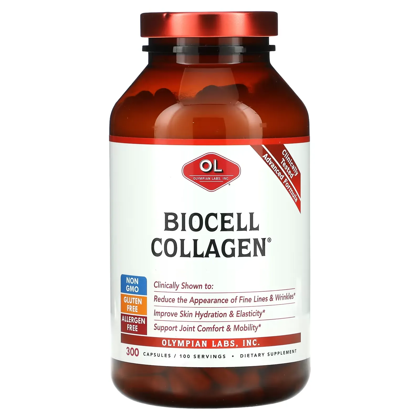 BioCell Collagen, 300 Capsules