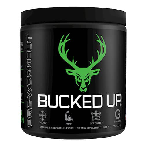 Bucked Up - Mean Green - 30 Servings