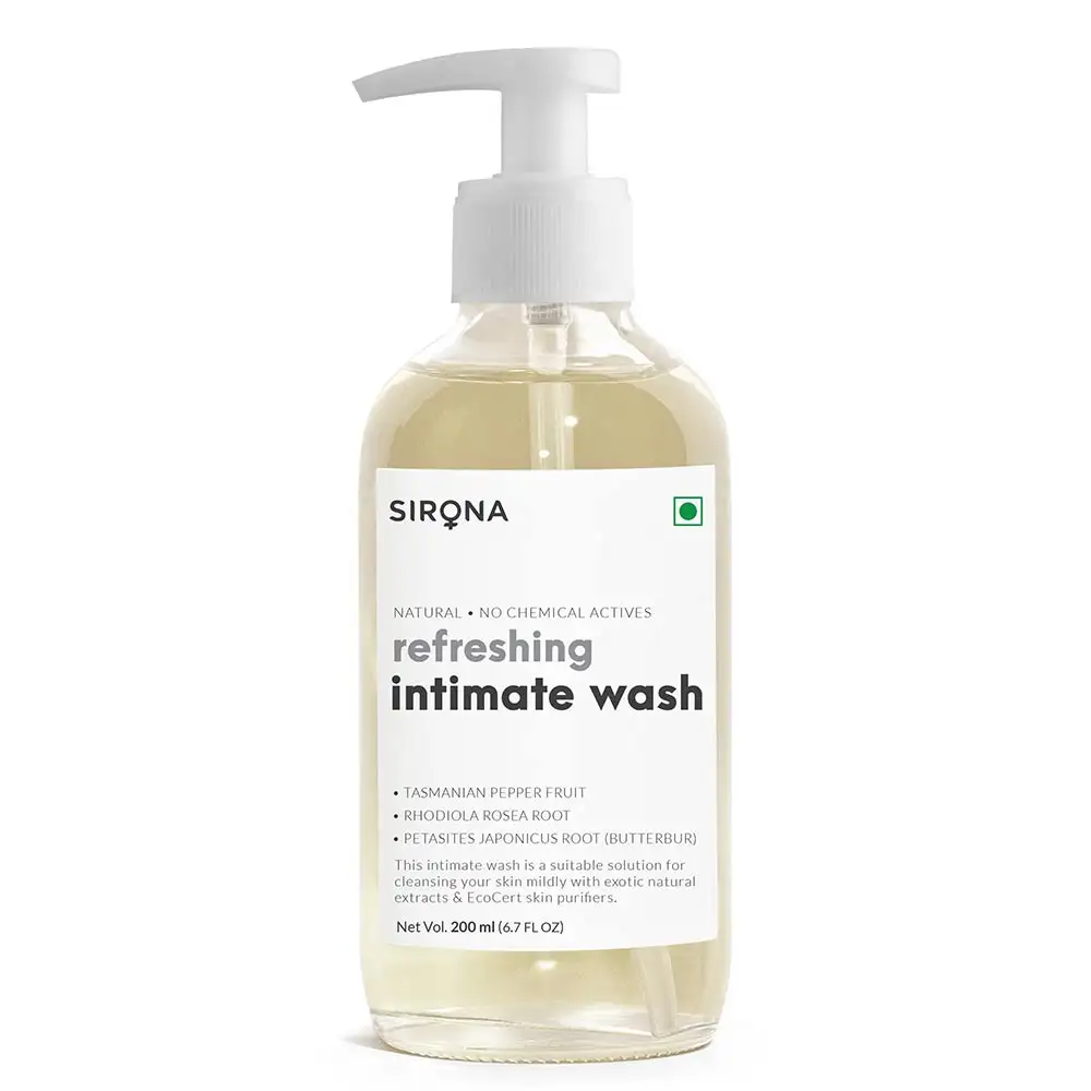 Sirona Refreshing Intimate Wash,  All Skin Type  200 ml