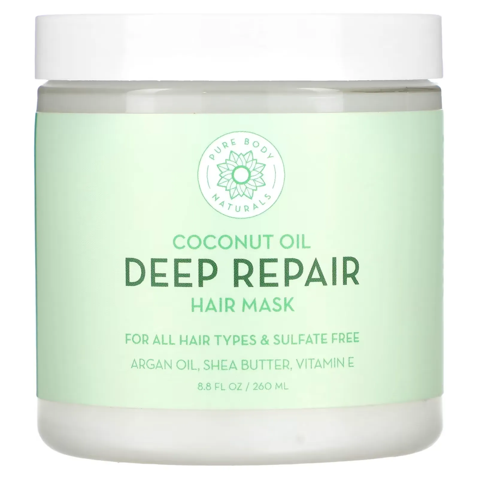 Coconut Oil Deep Repair Hair Mask, 8.8 fl oz (260 ml)