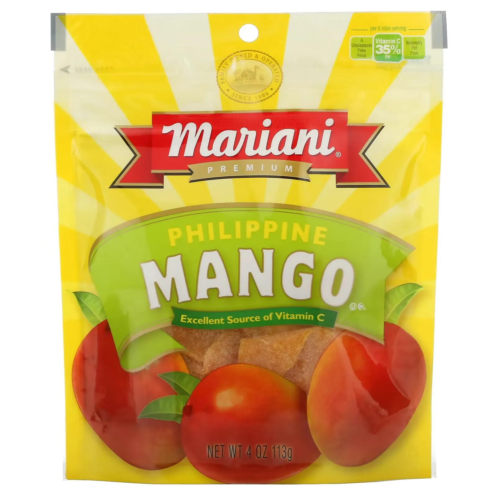 Philippine, Mango, 4 oz (113 g)