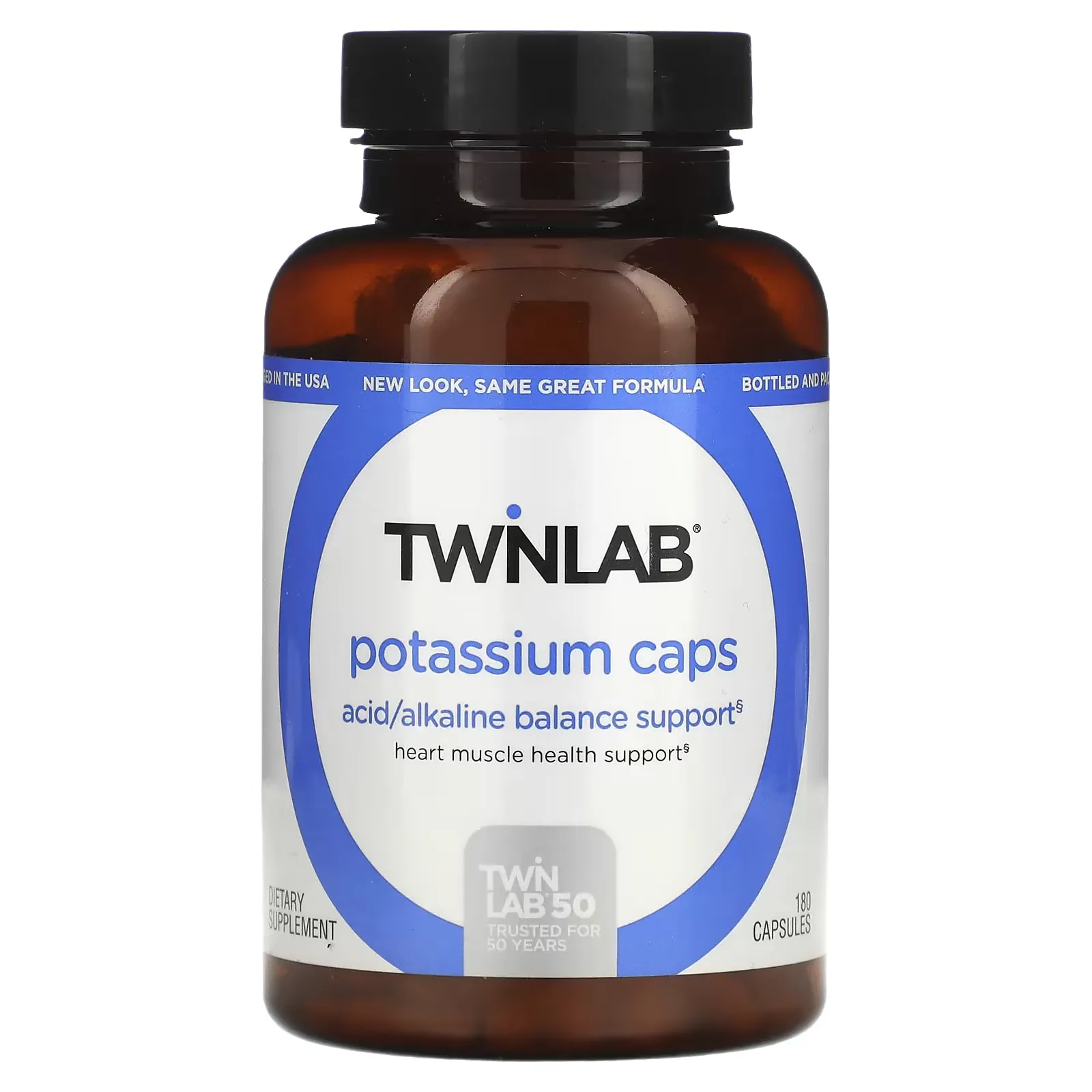 Potassium Caps, 180 Capsules