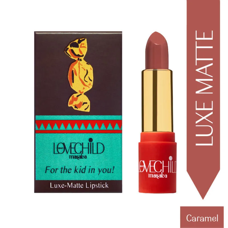 LoveChild Masaba For The Kid In You! Luxe Matte Lipstick - 04 Caramel