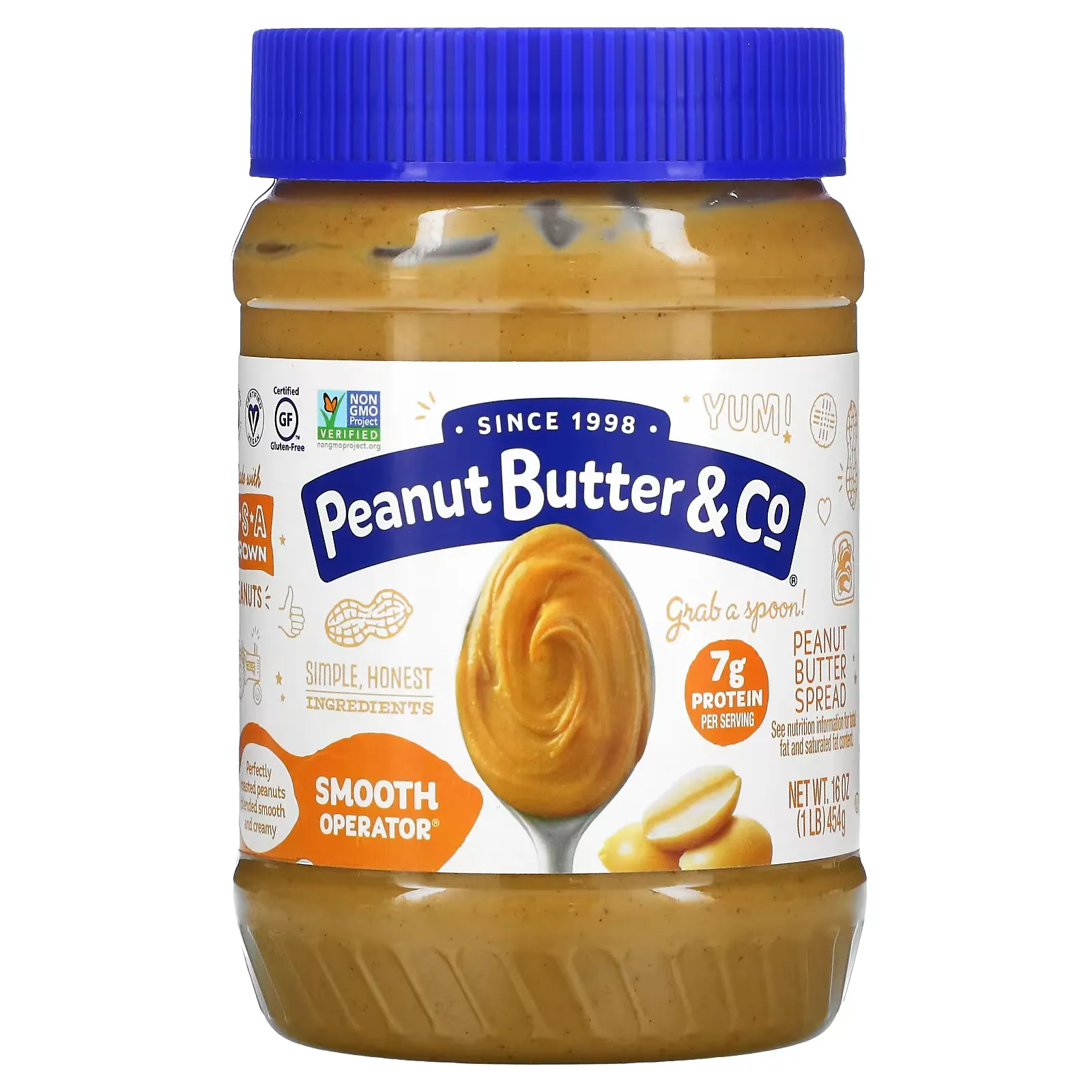 Smooth Operator, Peanut Butter Spread, 16 oz (454 g)